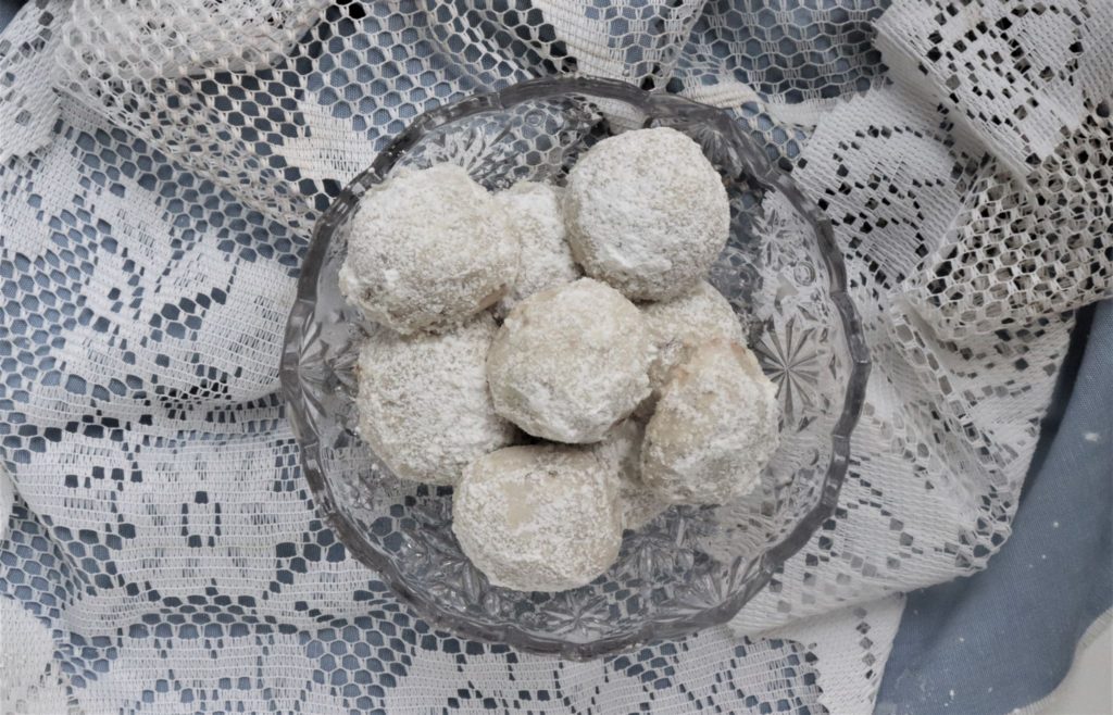 Cardamom Hazelnut Vegan Snowball Cookies - Very Vegan Val